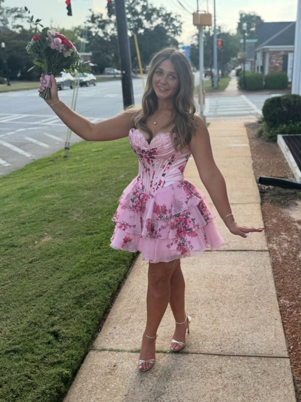 Sherri Hill 57296 Homecoming Dress Size 8 Short Formal Party Dress